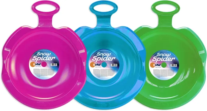 Soucoupe Snow Spider,  ø 55 cm, h: 9 cm, dès 6 ans, glisse-cul assiette