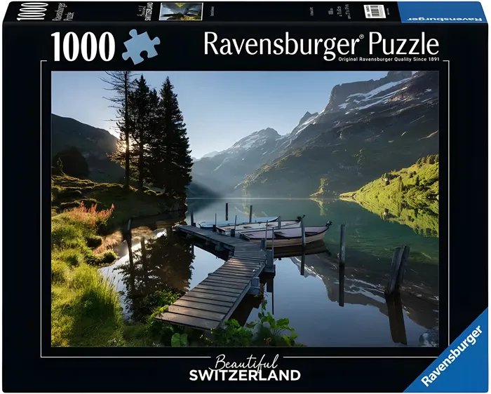 Puzzle Oberland bernois Beautiful Suisse Switzerland, 1000 pcs., 70x50 cm, dès 14 ans