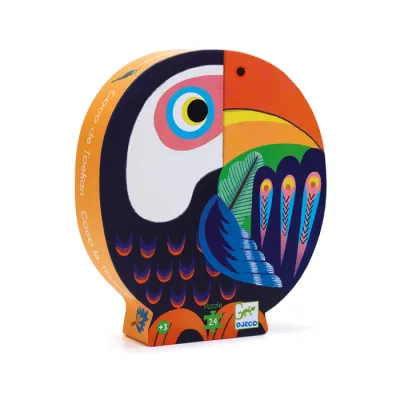Djeco Puzzle Coco le Toucan 24 pcs