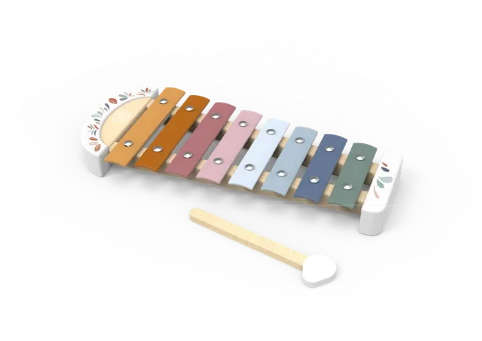 Speedy Monkey xylophone, base en bois