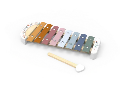 Speedy Monkey xylophone, base en bois