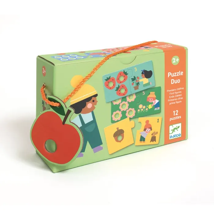 Djeco Puzzle Duo Premiers chiffres