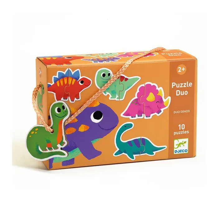 Djeco Puzzle Duo Dinosaures