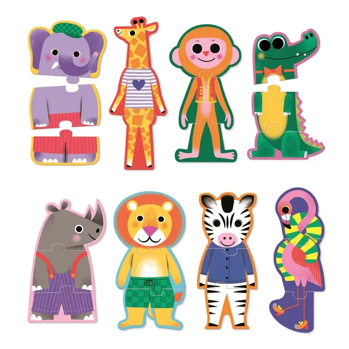 Djeco Puzzle Trio Savana