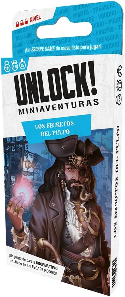 Unlock ! Miniaventures Les Secrets de la Pieuvre, escape game