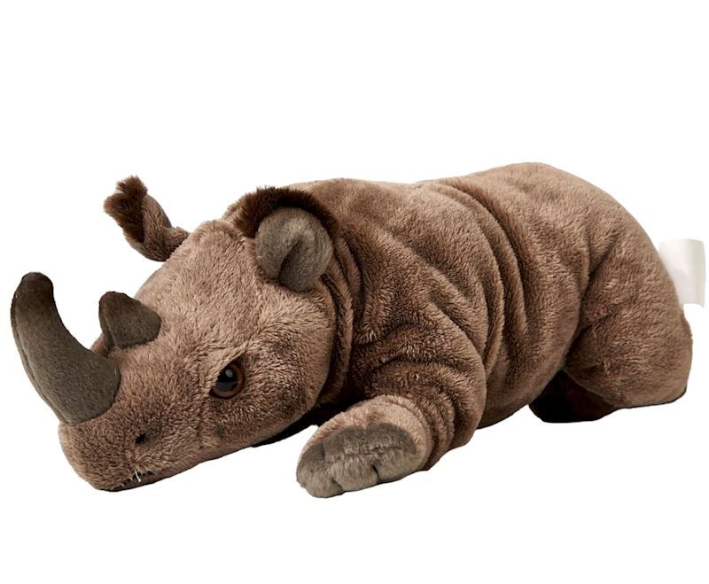 Rhinocéros en peluche 25 cm