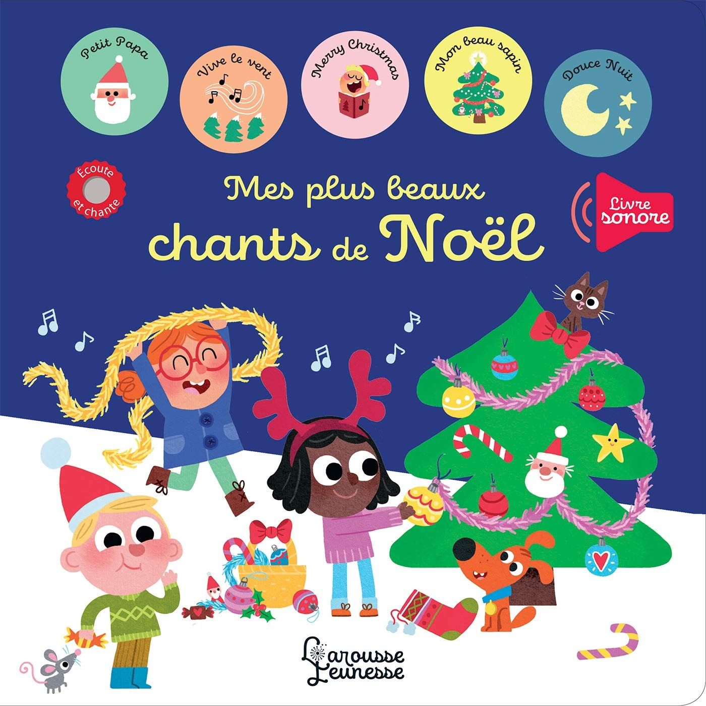 Livre cartonné, Mes plus beaux chants de Noël