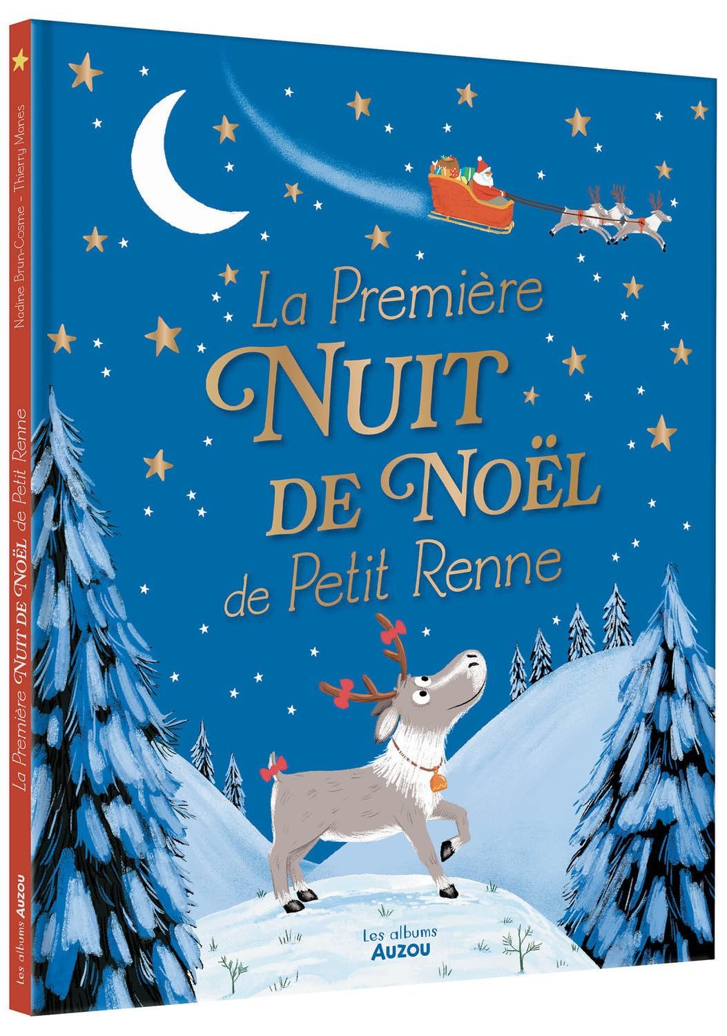 Livre La Première Nuit de Noël de Petit Renne
