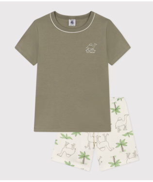 Pyjama court imprimé dromadaire Petit Bateau