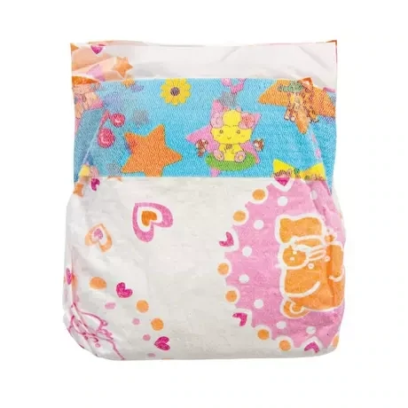 Langes pour poupée 3 pièces, fermeture velcro (pampers, couches), avec logo spiel gut recommandé