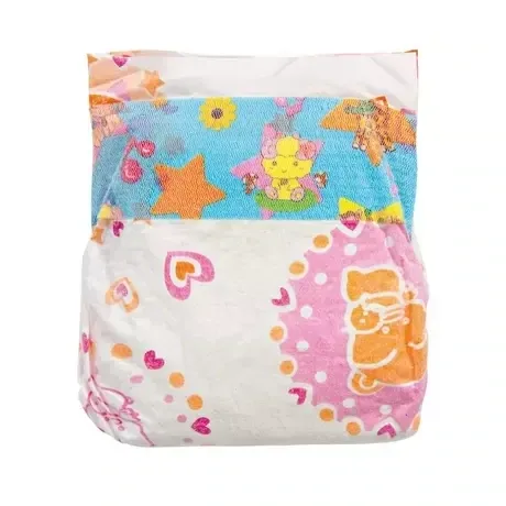 Langes pour poupée 3 pièces, fermeture velcro (pampers, couches), avec logo spiel gut recommandé