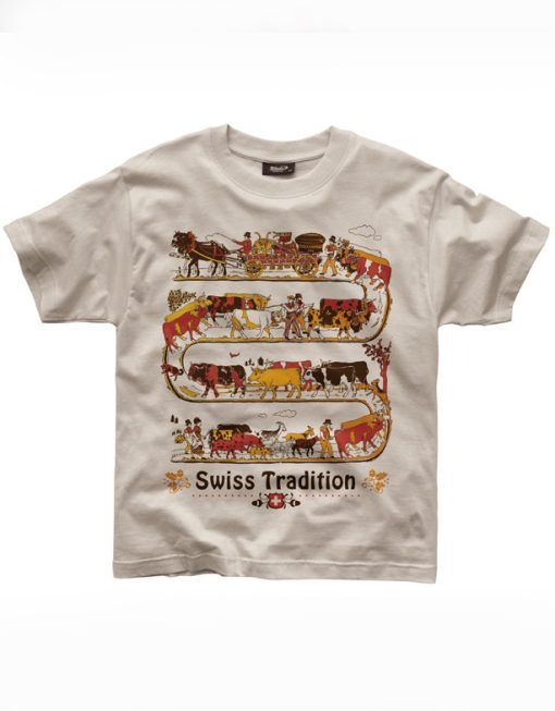 Swiss Vision T-shirt Suisse tradition Poya