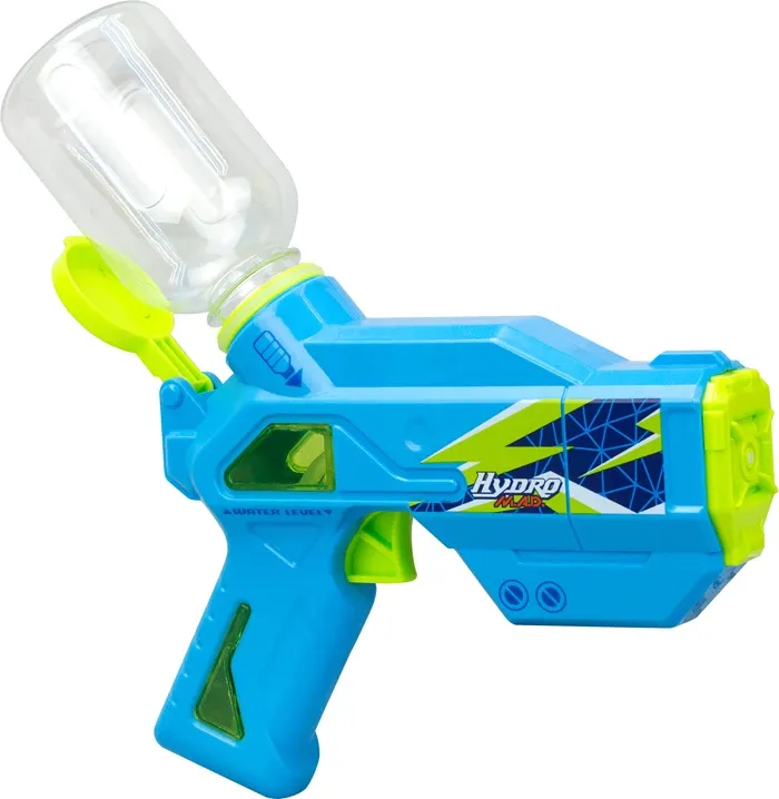 Hydro M.A.D Mini Single Pack, pistolet à eau,  1 foudroyeur à eau électrique, 19 cm, batterie inclus, dès 8 ans
