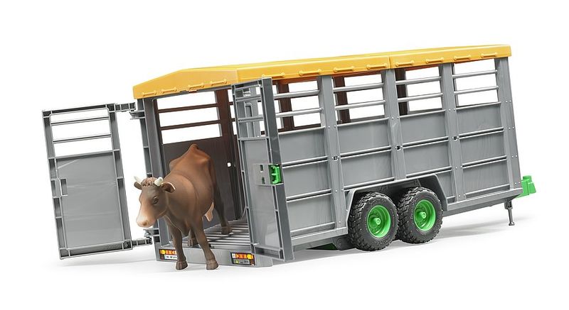 Bruder Remorque bétaillère avec vache