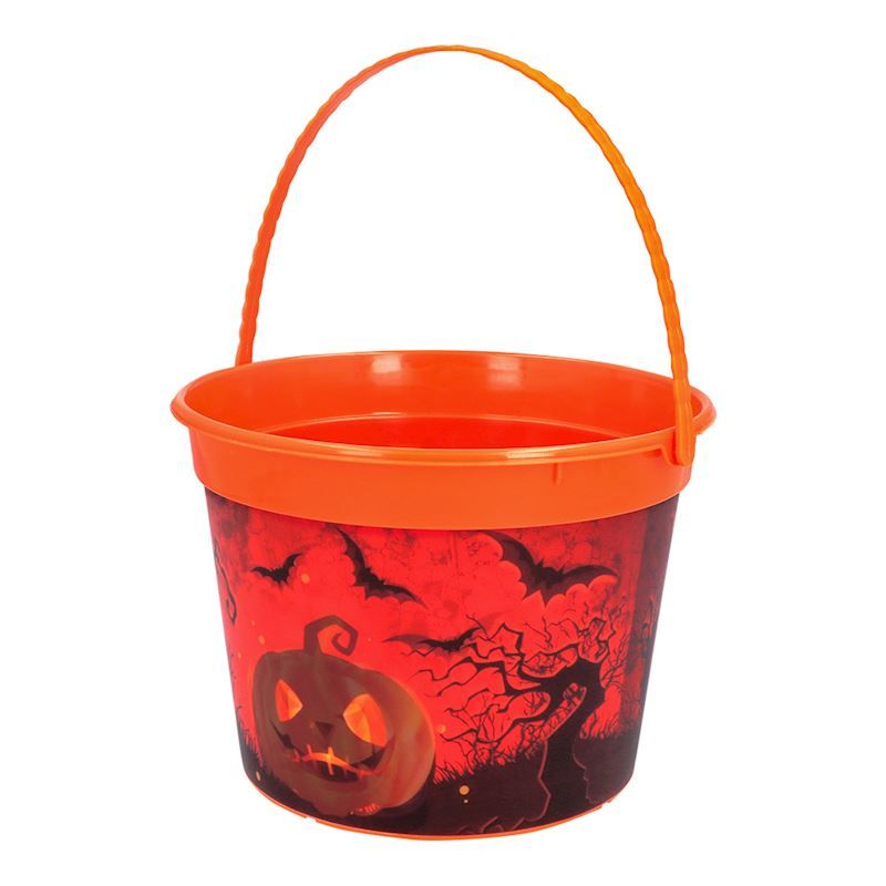 Seau d'Halloween holographique