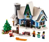 Lego Icons La visite du Père Noël