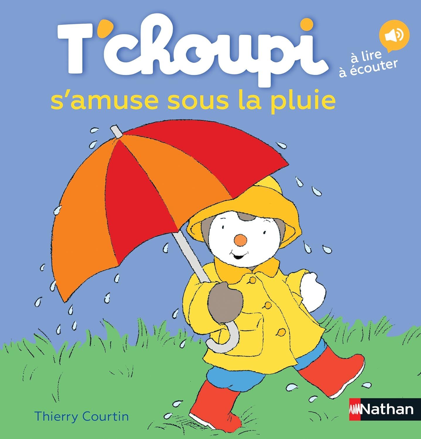 Livre T'choupi s'amuse sous la pluie - Dès 2 an