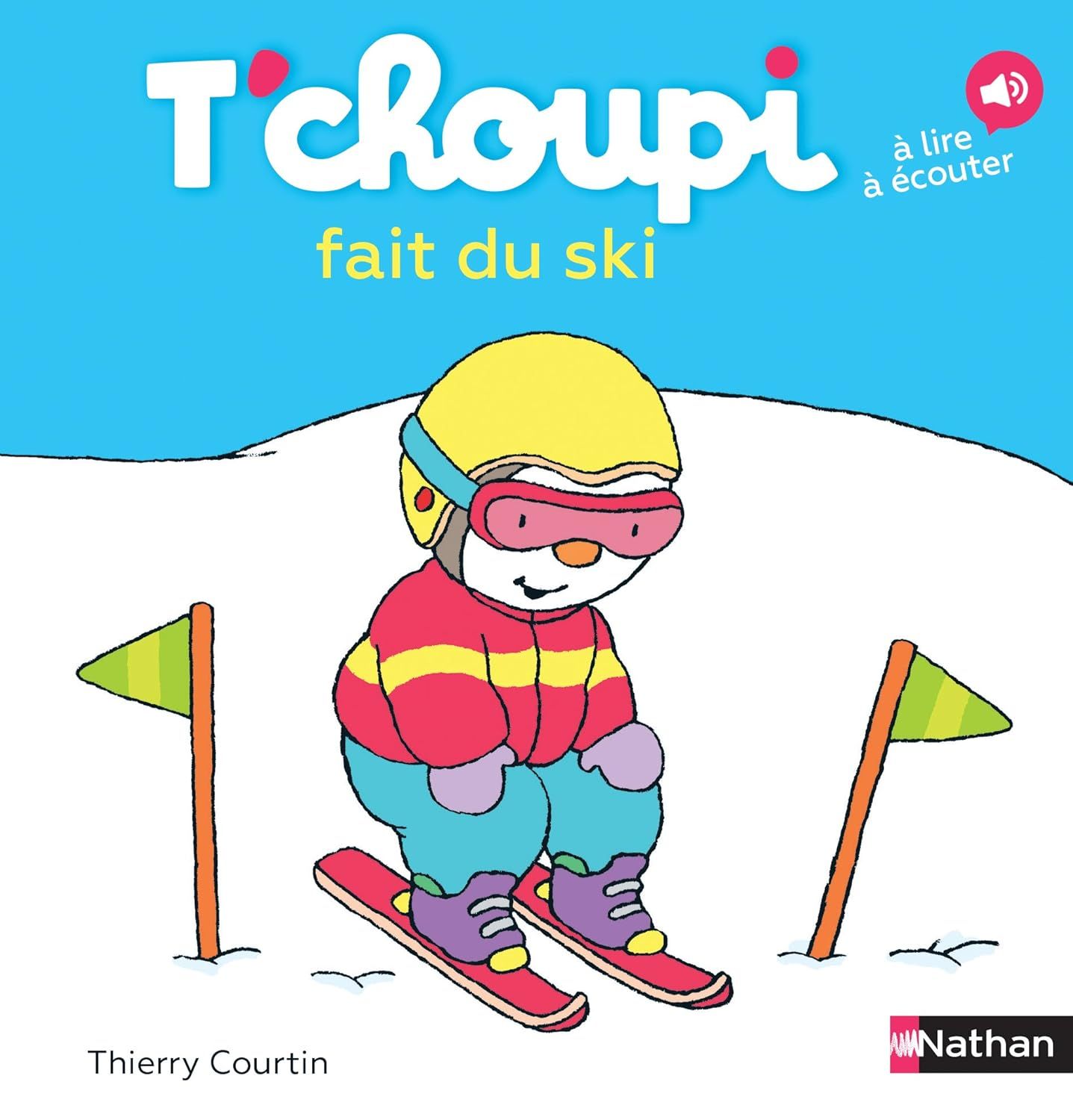 Livre T'choupi fait du ski - Dès 2 ans
