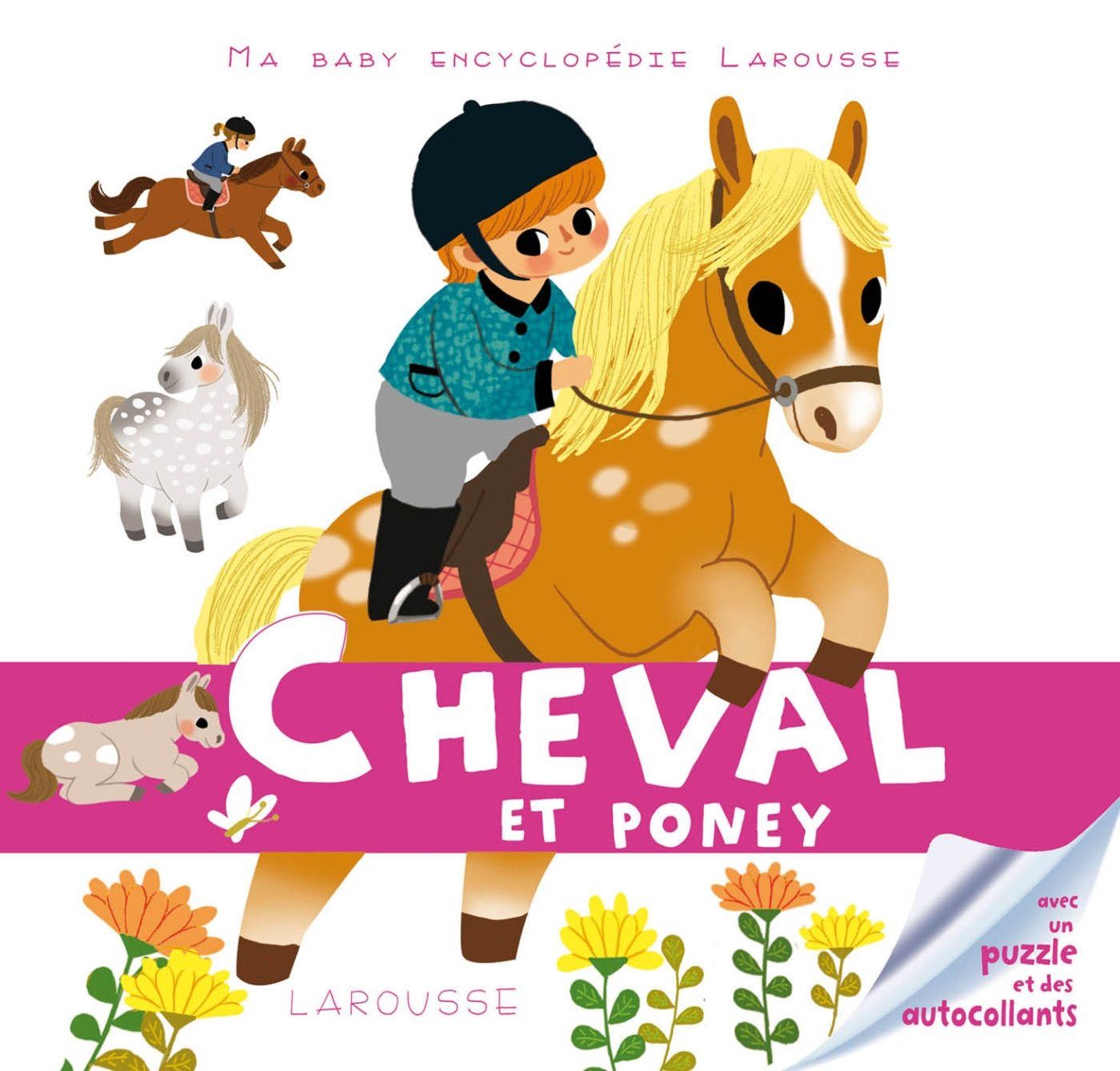 Livre Ma baby encyclopédie Cheval et poney
