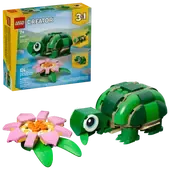 Lego Creator 3 en 1 La tortue et la fleur de nénuphar