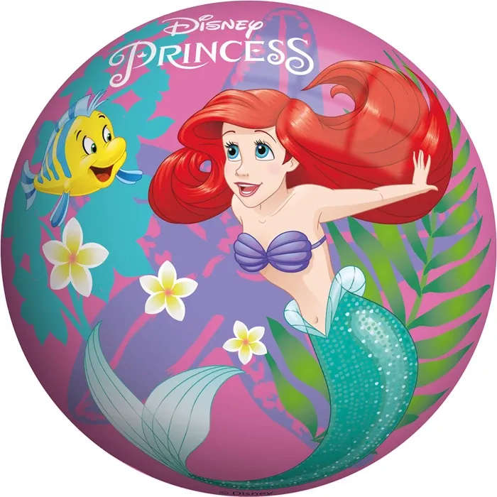 Disney  Balle en mousse, assorti, 4 modèles différents,  Ø 6.3 cm, plastique PU. Nemo, Ariel, Spidey et Reine des Neiges II