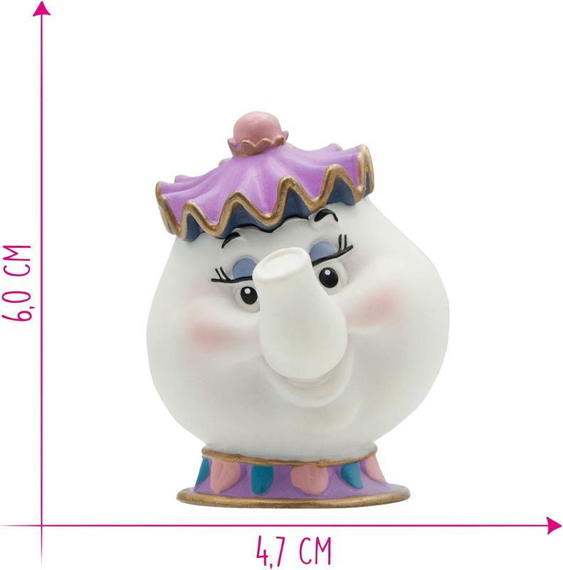 BULLYLAND - Walt Disney La Belle et la Bête - Figurine Madame Samovar (théière)