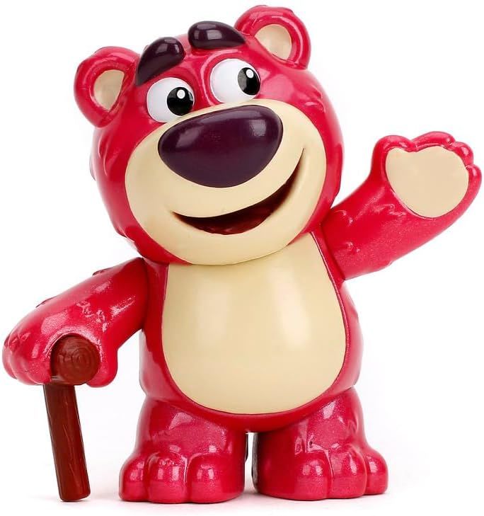 Jada Toys Toy Story Figurine (1 pièce) – 1 des 4 Figurines à Collectionner Disney Pixar en métal, assorti, Woody, Buzz, Alien et Lotso