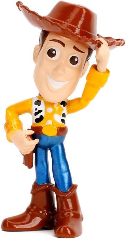 Jada Toys Toy Story Figurine (1 pièce) – 1 des 4 Figurines à Collectionner Disney Pixar en métal, assorti, Woody, Buzz, Alien et Lotso