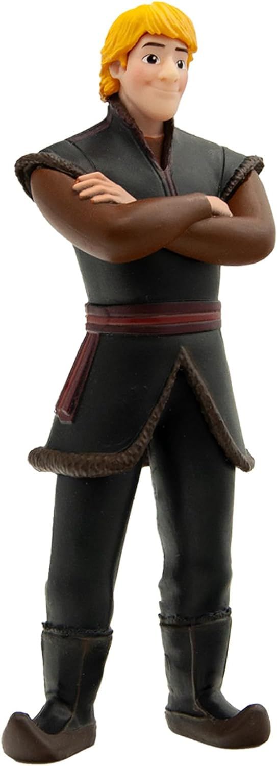 Figurine, Walt Disney, Frozen 2, Kristoff, env. 10,5 cm de Haut, Figurine Peinte à la Main