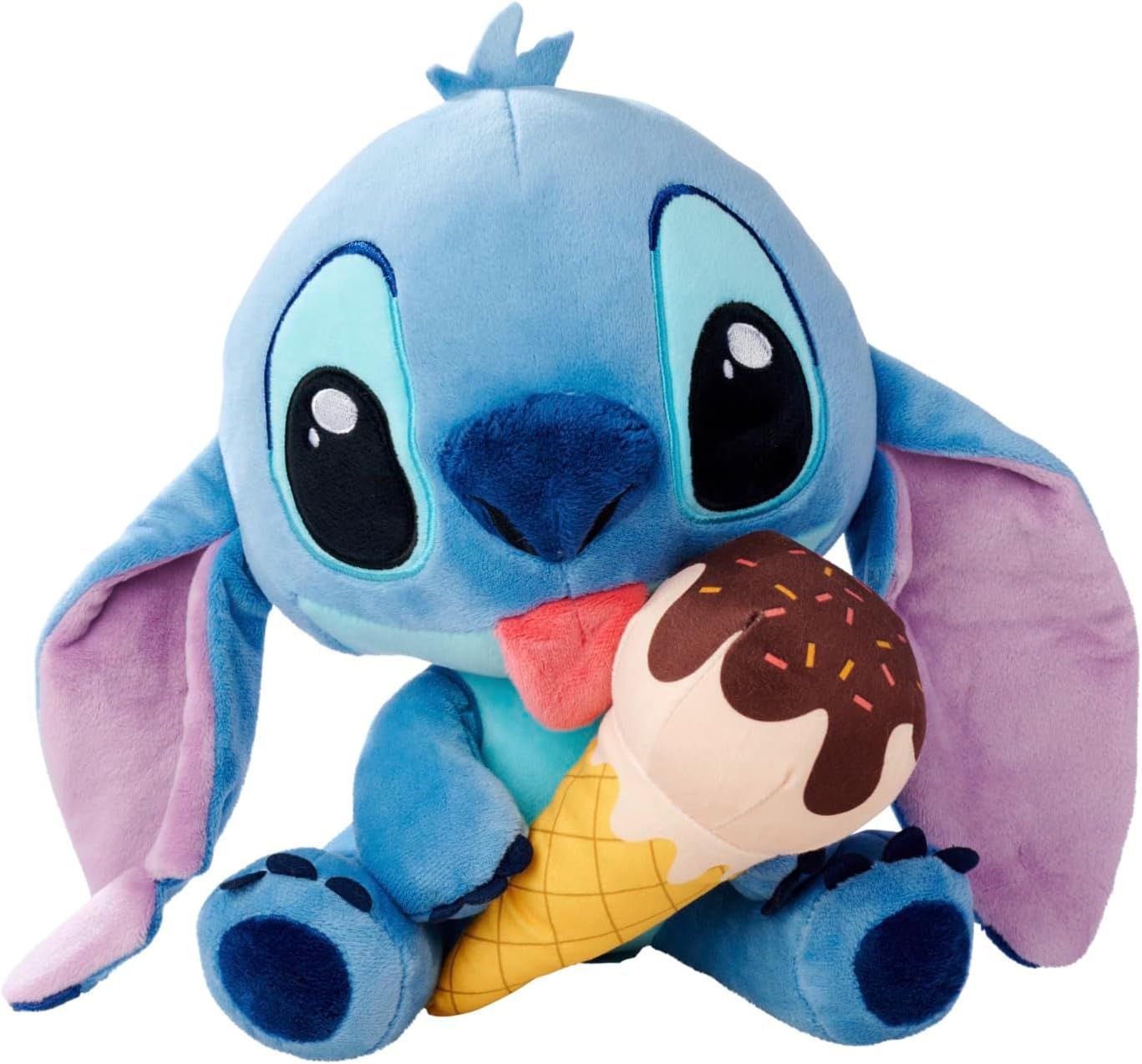 Peluche Disney Stitch avec glace à la crème 25 cm