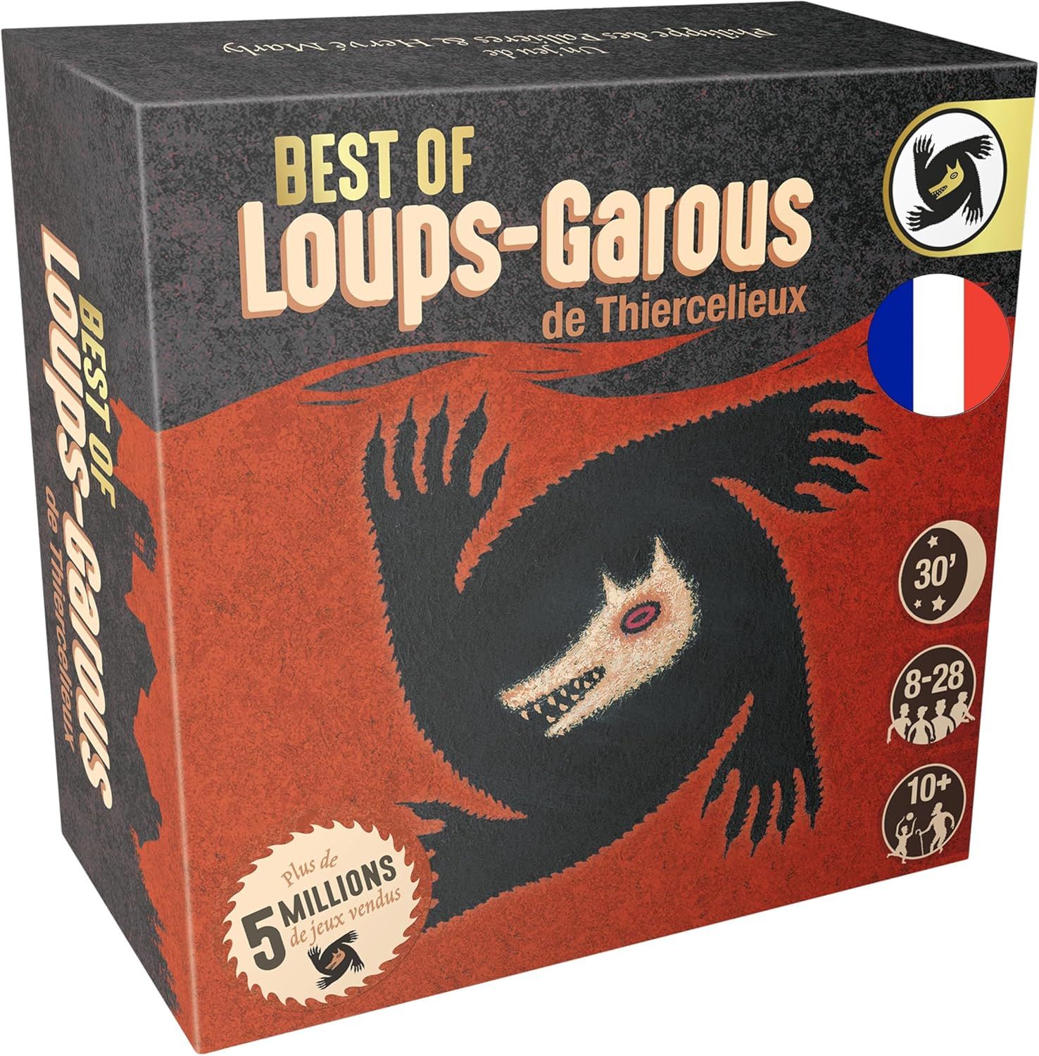 Loups-Garous de Thiercelieux - Edition Best of - Jeu de Société Original pour Adultes et Enfants dès 10 Ans - Jeu de Cartes et Bluff - Jeu d'Ambiance de 8-28 Joueurs - 30 Minutes - Version Française