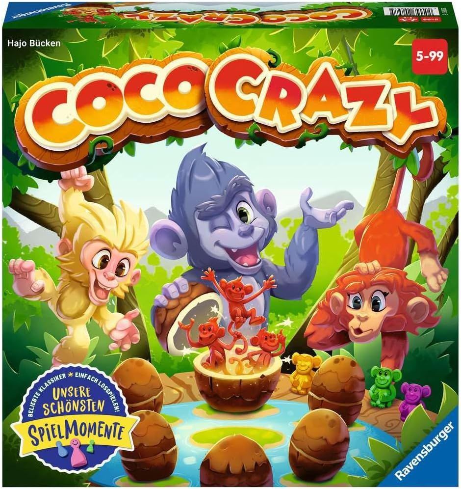 Ravensburger Coco Crazy - Jeu de société pour Enfants à partir de 5 Ans