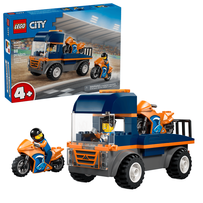 Lego City Le transporteur de motos