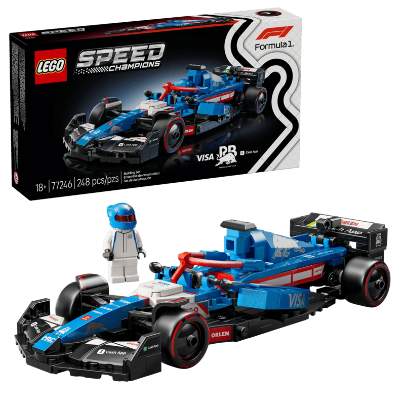 Lego Speed Champions Voiture F1® Visa Cash App RB VCARB 01