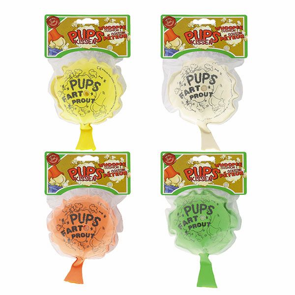 Coussin péteur, farce et attrape, couleur assorti, petit format pour la poche, carnaval et anniversaire