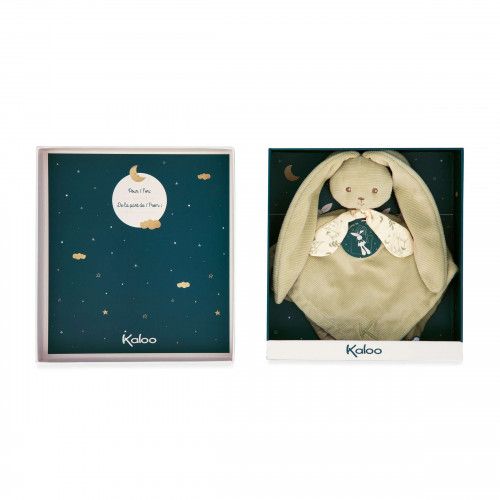 Kaloo Doudou lapin Vert - Lapinoo 30 cm