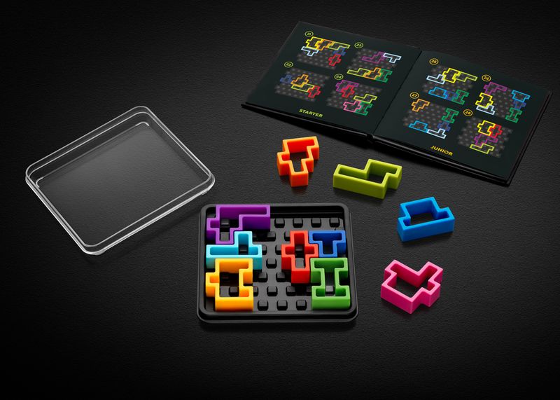 SmartGames IQ Deluxe-Square (mult), 120 défis, dès 14 ans