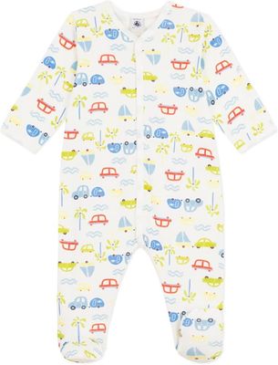 Petit Bateau Pyjama bébé en coton imprimé voitures