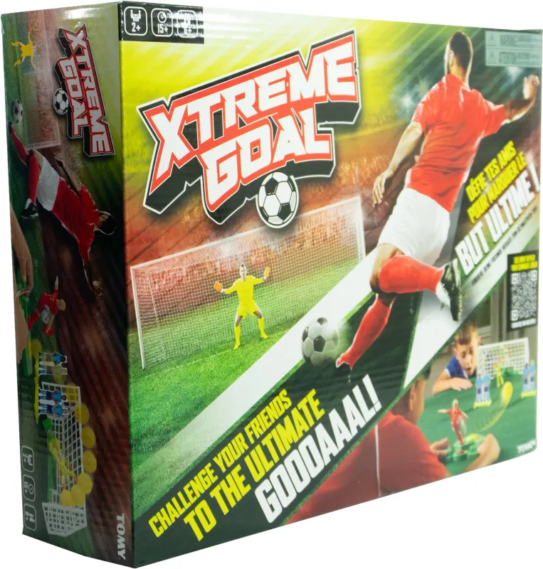 Xtreme Goal, d/f/i dès 6 ans, dès 2 joueurs marque un super but, jeu de foot