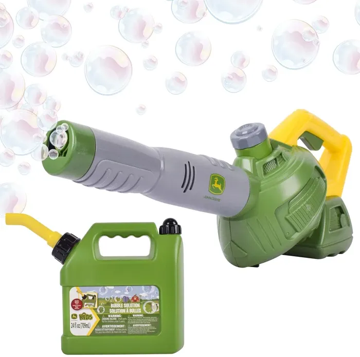 Bubble &amp; Fun Souffleur de feuilles, bruits, lessive pour bulles, piles 3xAA exclus 3 ans