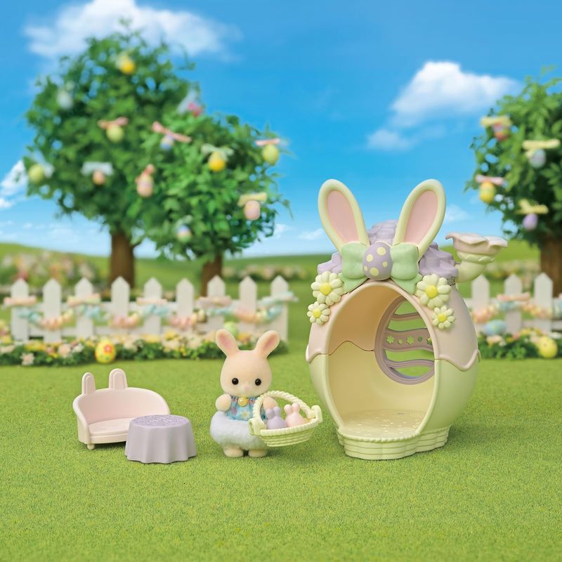 Sylvanian Families - Coffret de Pâques - Plongez dans l'univers de la Famille Sylvanian, lapin
