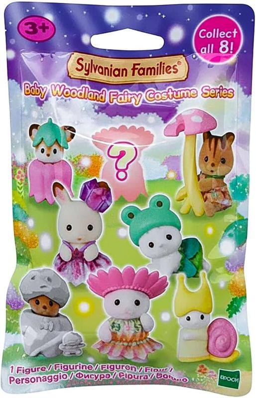 Sylvanian Families Collection Baby Collection Fairy Forest Friends Series – Costume de fée des bois – Mini figurines | Sac aveugle à collectionner pour enfants (3 ans et plus)