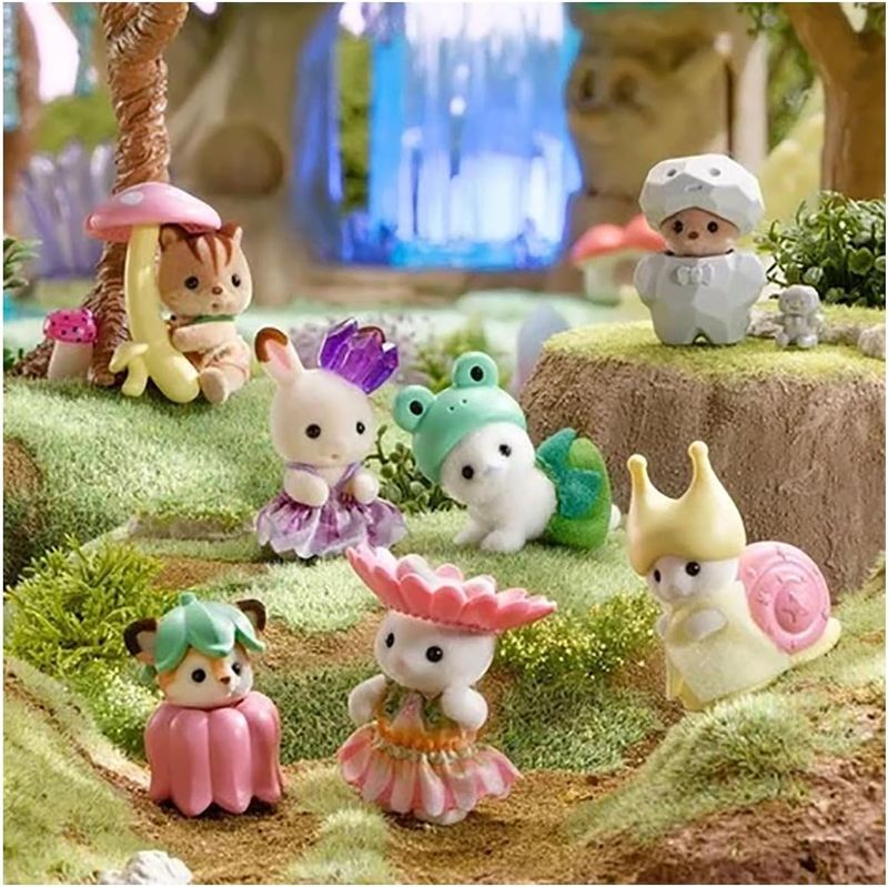 Sylvanian Families Collection Baby Collection Fairy Forest Friends Series – Costume de fée des bois – Mini figurines | Sac aveugle à collectionner pour enfants (3 ans et plus)