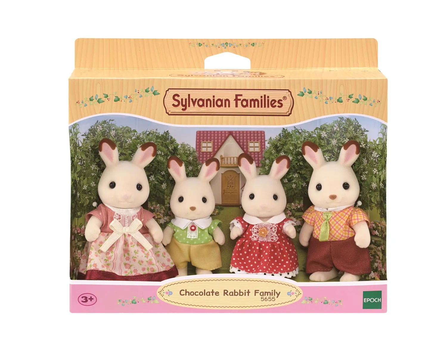 Sylvanian Families la Famille Lapin Chocolat
