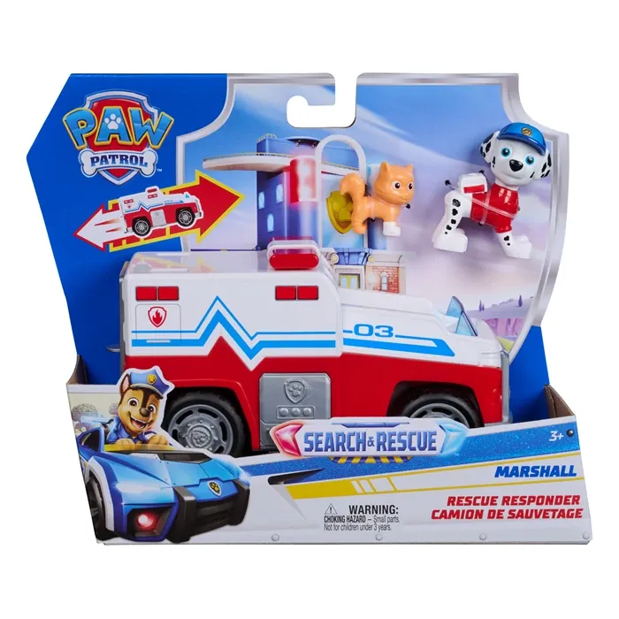 Paw Patrol  Search &amp; Rescue Marcus Basic Thème véhicule, Pat Pat