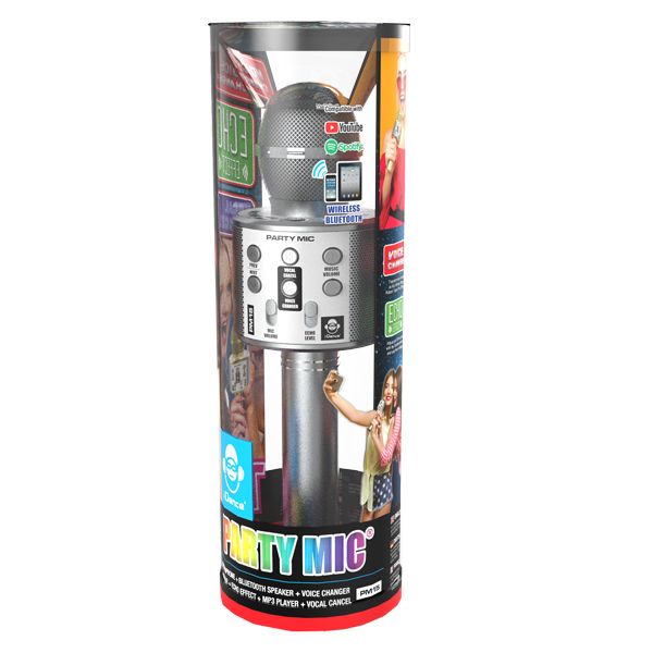 Karaoké Microphone PM15 inclus Batterie lithium 800mAh