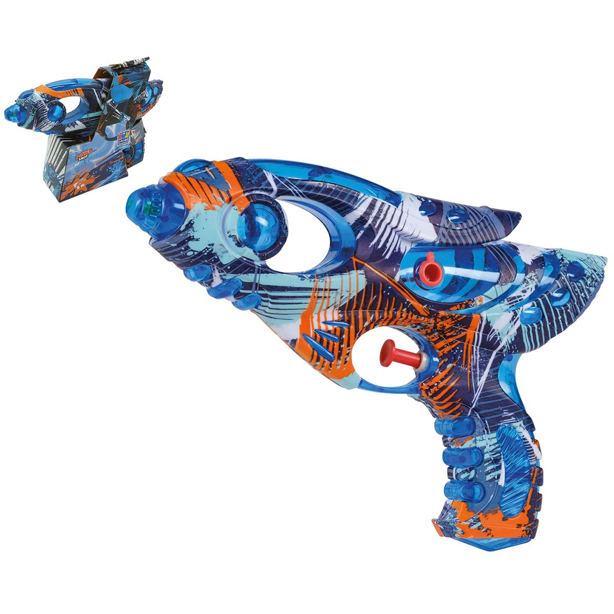 Pistolet d'eau WP200 20cm Graffiti Style, capacité 170ml Distance env. 6m