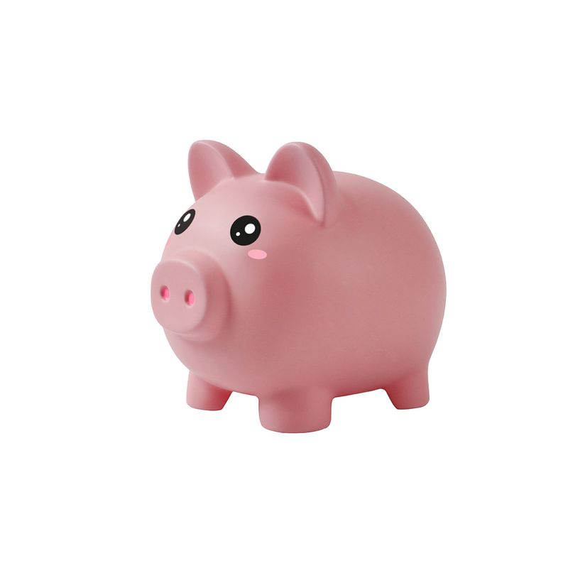 Tirelire Cochon 18 x 15 x 15 cm en plastique