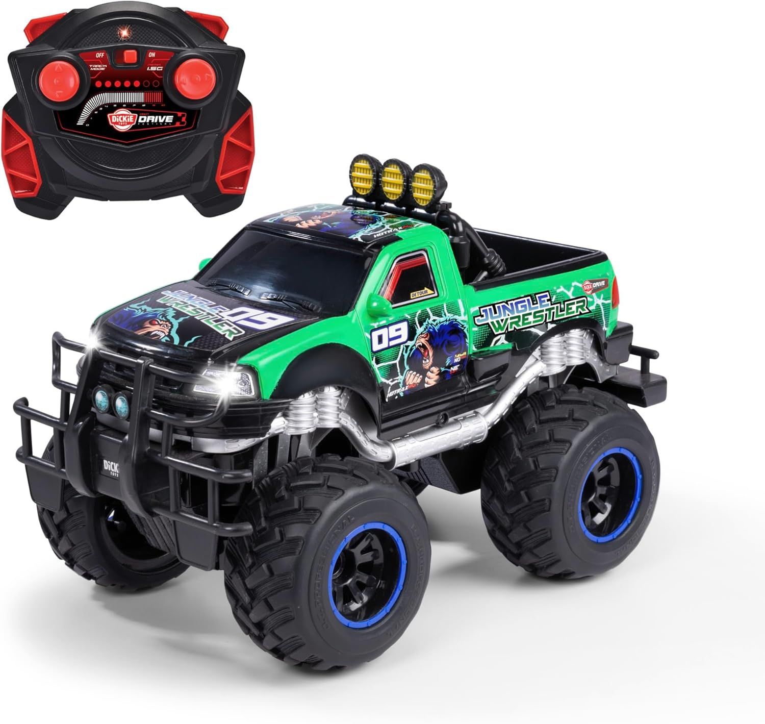 Dickie Voiture téléguidée, télécommandée RC Jungle Wrestler Ford F150, RTR