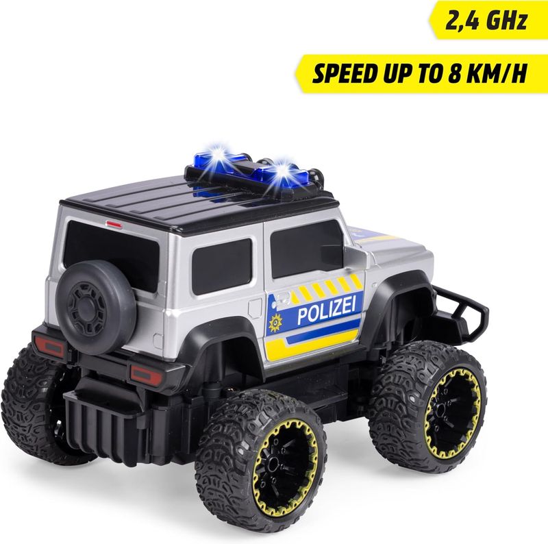 Dickie Voiture télécommandée RC Suzuki Jimmy Police RTR